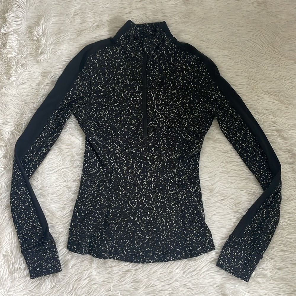 Lululemon Run Briskly 1/2 Zip Running Shirt size 2